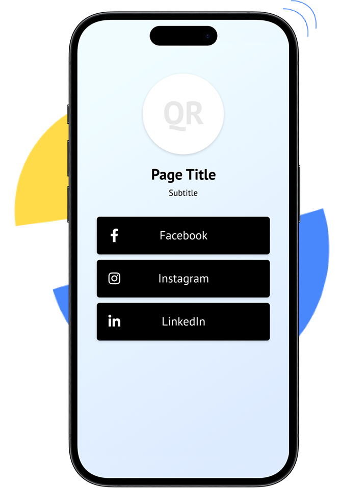 QR-code voor vCard+